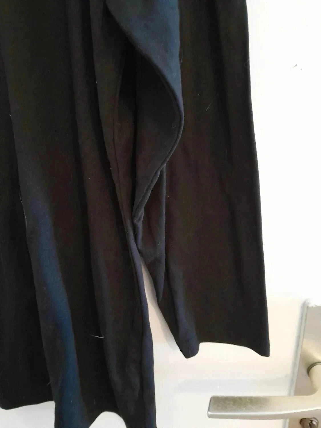 Simpel damesshirt, lange mouwen, kleur zwart, maat 7XL – photo 3